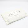 Customized Beige Envelope Flap Cotton Flannel Dust Bag For Shoe And Handbag