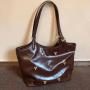 Large capacity 2024 shoulder bags pu leather handbag retro work sling bag popular handbags for woman