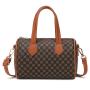 New Fashion Trendy Print Handbags Luxury Pu Leather Crossbody Bag Boston Pillow Bag Shoulder Bags for Women