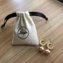 Wholesale Eco Muslin Cotton Linen Gift Packaging Pouch Customized Organic Cotton Drawstring Bag
