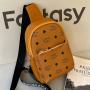 Gelory Wholesale Custom Logo Ladies Mini Cute Crossbody Bag Travel Outdoor Chest Purse PU Leather Sling Bag for Women
