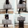 LX064 Lightweight Sports Bag for Women Men Duffle Bag with Shoes Compartment and Adjustable Strap Foldable Travel Duffel Bags
