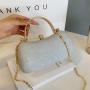 2024 New Trendy Bags for Women Luxury Fashion Ladies Handbag Small Lock Buckle Single Shoulder Chain Crossbody Bag