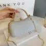 2024 New Trendy Bags for Women Luxury Fashion Ladies Handbag Small Lock Buckle Single Shoulder Chain Crossbody Bag