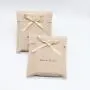 Promotional High End Velvet Suede Envelope Gift Bag With Bow Brown Soft Velvet Envelope Jewelry Pouch