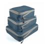 Wholesale Custom 3 pcs Travel Organizer Bag Set Zipper Waterproof Luggage Packing Cubes