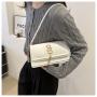 Personalized simple high texture Korean style armpit bag women's bag 2024 summer new stitching shoulder bag woman handbag