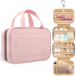 Custom Logo Hanging Travel Toiletry Bag Water-resistant Makeup Bags Cosmetic Travel Organizer Bags