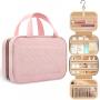 Custom Logo Hanging Travel Toiletry Bag Water-resistant Makeup Bags Cosmetic Travel Organizer Bags