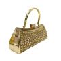 Wholesale Bridal Wedding Elegant Rhinestone Clutch Bag Handbag Banquet Gold Evening Bags For Woman