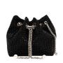 Hot selling diamond mini small bag women 2024 spring/summer new popular chain crossbody shoulder bag luxury women's bucket bags