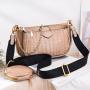 KBW519 Hot Selling Women Bags New Ladies Korean Fashion Girls Bags Three Sets of PU Crossbody Shoulder Handbag