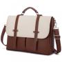 LOVEVOOK Leather Messenger Bag Waterproof Laptop Tote business bag anti-theft shoulder Cute handbags Briefcase Women laptop bags