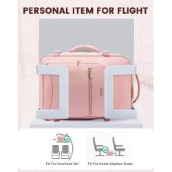 LOVEVOOK 40L Flight Approved Travel Backpack Waterproof Large TSA 17inch Luggage Daypack with 3 Packing Cubes Carry on Backpacks