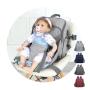 Wholesale New Baby Tas Portable Mommy Bag Backpack Tote Maternity Diaper Bag with Charge Women's Backpacks