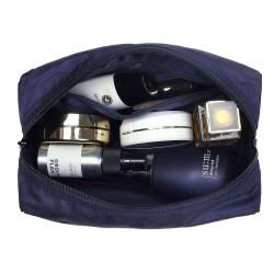 Custom Logo Waterproof Cosmetic Bags Handy Toiletry Makeup Pouch Organizer Case