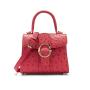 ODM OEM New Arrivals 2022 Ladies Luxury Genuine Leather Ostrich Skin Handbags For Women Shoulder Crossbody Bags Famous Brand
