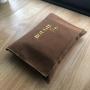 Custom Logo Printed Cotton Twill Envelop Dust Bag Cotton Envelop Pouch