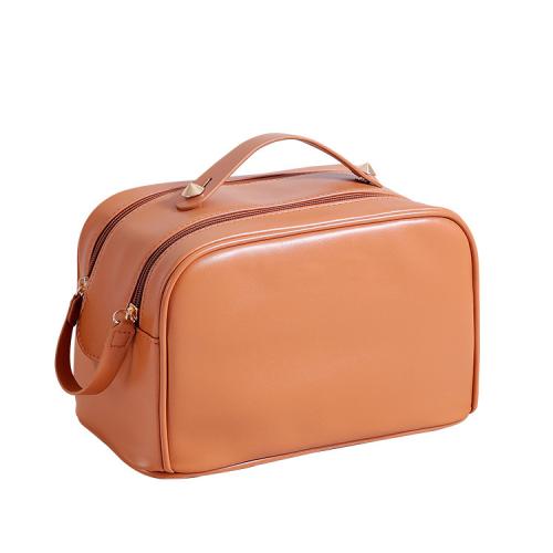ODM OEM NEW Arrival 2023 Aopiya wholesale costom pu leather portable luxury cosmetic bags cases fashion makeup bag