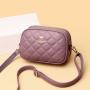 2024 New Luxury Designer Women Messenger Bags High Quality Soft PU Leather Shoulder Crossbody Bags for Women