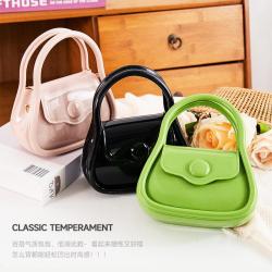 Jelly bag new style cross-border foreign trade messenger bag for women, small bag for ladies, single shoulder bag, square bag