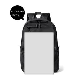 Casual Light Men polyester fabric backpack shoulder back bag business backpack fit 15.6 inch laptop backbag for wholesale