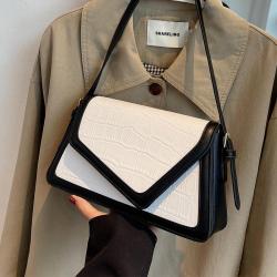 New Stone Pattern Versatile Shoulder Bag