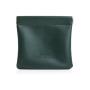 COM020 Simple PU Leather Coin Purse Fashion Popper Self-closing Portable Digital Storage Bag Carry-on Mini Lipstick Makeup Bag