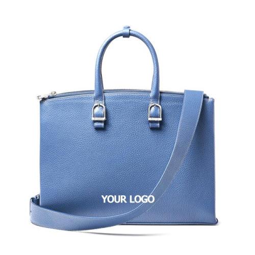 Luxury Large Laptop Work Pu Leather Ladies Tote Bags Vegan Classic Designer Business Custom Logo Women Hand Bags