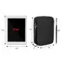 Double Layer Travel Cosmetic Bag Case Makeup Train Organizer Bag with Handle Strap for Makeup Brushes