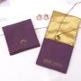 Custom Logo Printed Cotton Linen Envelope Dust Bag Cloth Bag Drawstring Linen Gift Jewelry Cosmetic Pouch