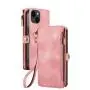 ZF210 Phone Leather Case Flip Zipper Wallet Magnetic Shockproof and Drop-proof Fits Many Models