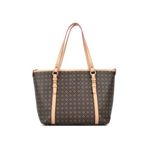 Wholesale Trendy Pu Leather Bag Luxury Fashion Women Handbag Designer Printed PVC Shoulder Bag Custom Logo Tote Bag