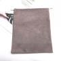 Custom Logo Printing Velvet Drawstring Shoe Clothes Packaging Bag Reusable Plush Dust Shopping Velvet Pouch