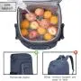 Customized Logo Outdoor Hiking Trips Leakproof Insulated Thermal Refrigerated Picnic Camping Cooler Backpack Bag