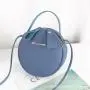 Hot Sale Litchi Pattern Small Round Bag Ladies Handbags 2023 PU Leather Small Shoulder Crossbody Bag Wholesale Factory