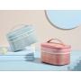 Wholesale Fashion Lattice Makeup Bag Cosmetic Bags Toiletries Organizer Waterproof Females Storage Make Up Cases