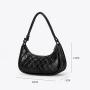 2024 New Trend Leather Hobo Bags designer ladies luxury stitching small fashion shoulder women handbags
