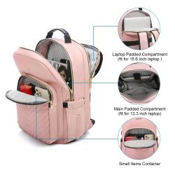 LOVEVOOK 15.6 17 18 Inch Casual Backpack with USB Port Men Women Travel Student School Bags womens Luxury Laptop Backpacks 2024