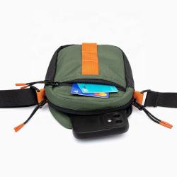 CHANGRONG Custom high quality Recycled rPET mini crossbody sling bag unisex