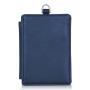 Factory wholesale leather id badge card holder business cardholder pu leather badge card holder
