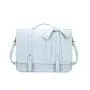 2021 Baby Blue British Style Women Vegan Handbags And Bow Design  Female Shoulder Bag Backpack  Handbags