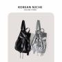 Wholesale Customization PU Leather Fashion Simple Style Water Proof Ladies Women's backpack Shoulder Bags