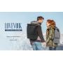 LOVEVOOK dropshipping Mens women Waterproof hiking bags with shoe compartment USB charging port travel roll top Laptop Backpacks