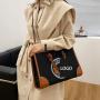 Customized Fashion Women Large Sacs A Main Pour Femme Canvas Handbags Oversize Shoulder Tote Bags
