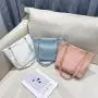 Factory Wholesale Candy Colour Medium Tote Handbag 2024 Ladies Shoulder Bag Korean Large Capacity Ladies Shopping Bag