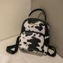 New Casual Fashion Snake Print Women's Backpack China Wholesale PU Ladies Bag Luxury Female Serpentine Bag for Ladies