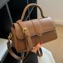 New Fashion Women's Daily Crossbody Handbag Small Square Bag Designer Handbags Cross Shoulder Women Leather Hand Bag