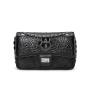 Luxury Designer Classic Modern Women Luxury Genuine Crocodile Leather Crossbody Shoulder Flap Bags Handbag Famous Brand Purse