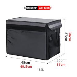 Personalized Large Cooler Thermal Insulated Bag Insulation Refrigerated Bag Thermal Food Deliver Storage Bag Picnic Box